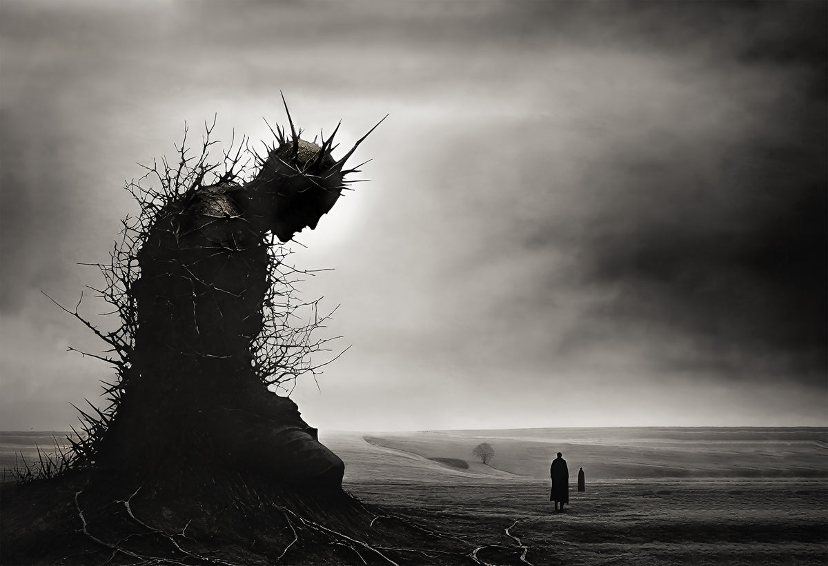 Chronicles of a Post-Apocalyptic World Poster och Canvastavla