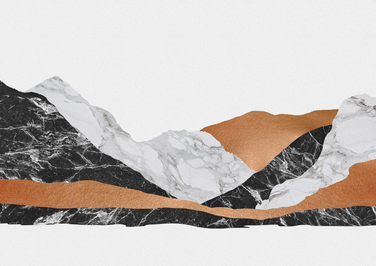 Marble Landscape I Poster och Canvastavla