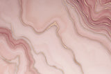 Marbled Glamour Rose Gold Peach Poster och Canvastavla