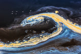Colorful "Wave" Poster och Canvastavla