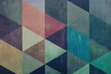 Triangle Textures Poster och Canvastavla