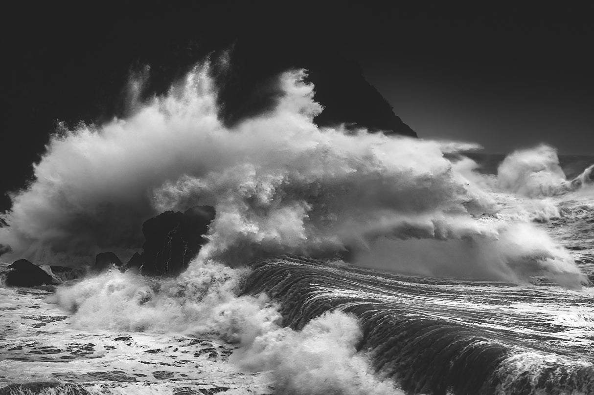 HORIZONTAL WAVE Poster och Canvastavla