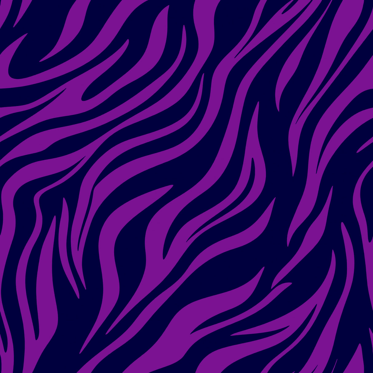 Purple Blue Poster och Canvastavla