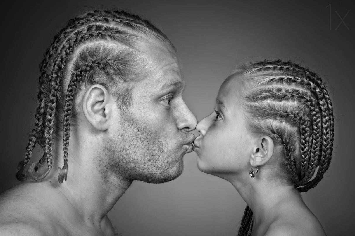 my father, my doughter Poster och Canvastavla