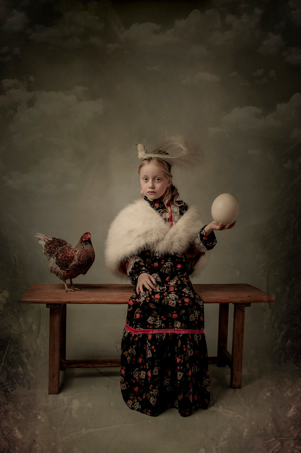 Who was first ? The chicken or the egg? Poster och Canvastavla
