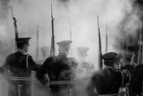 Into the battle fog Poster och Canvastavla