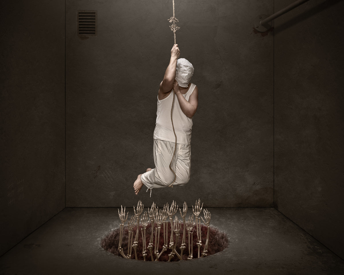 Hanging by a Thread Poster och Canvastavla