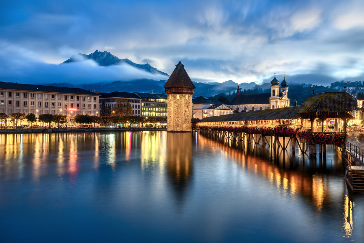 Lucerne, Switzerland Poster och Canvastavla