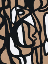 Bold line composition 04 Poster och Canvastavla