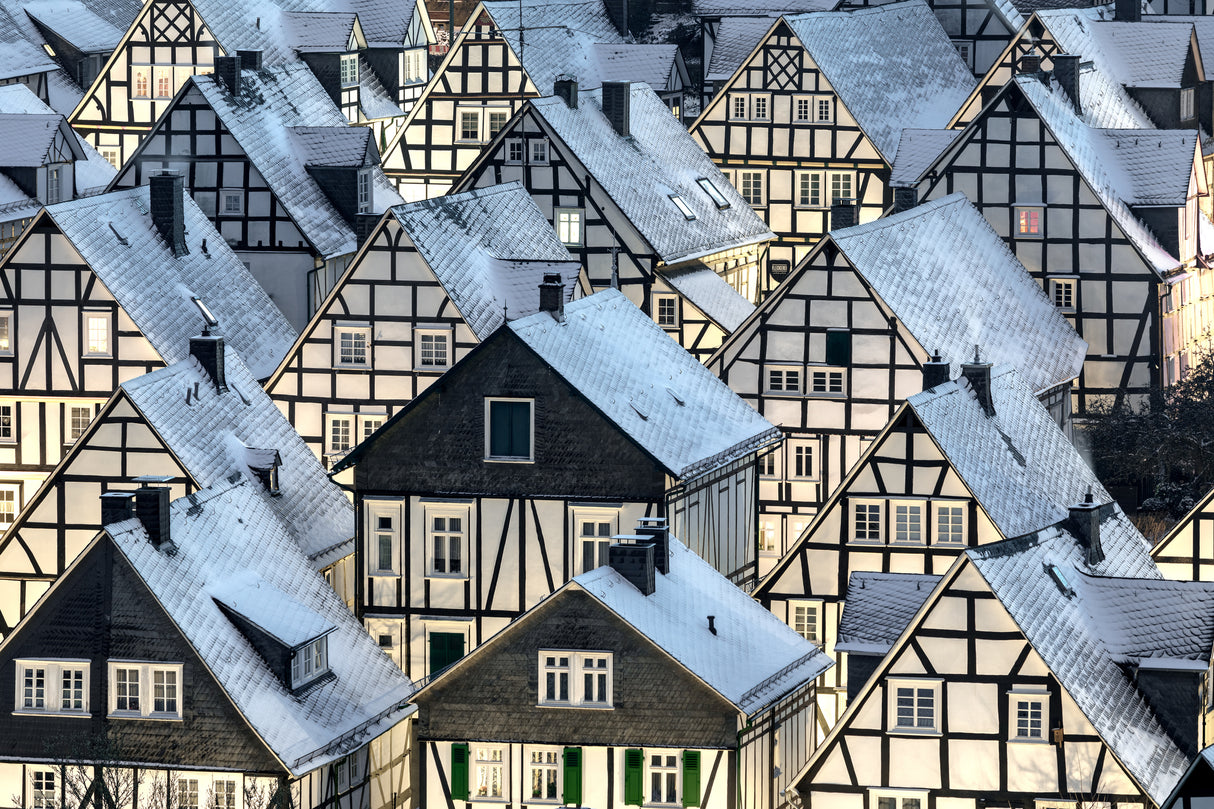 Half-timbered Houses Poster och Canvastavla