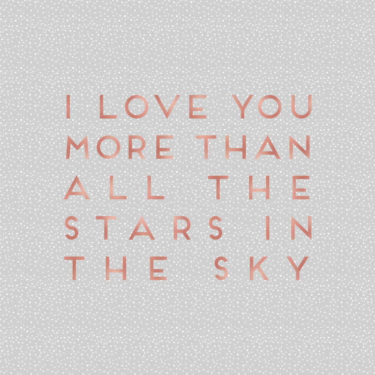 I Love You Quote Poster och Canvastavla