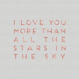 I Love You Quote Poster och Canvastavla