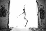 Ballerina in a deseted city Poster och Canvastavla