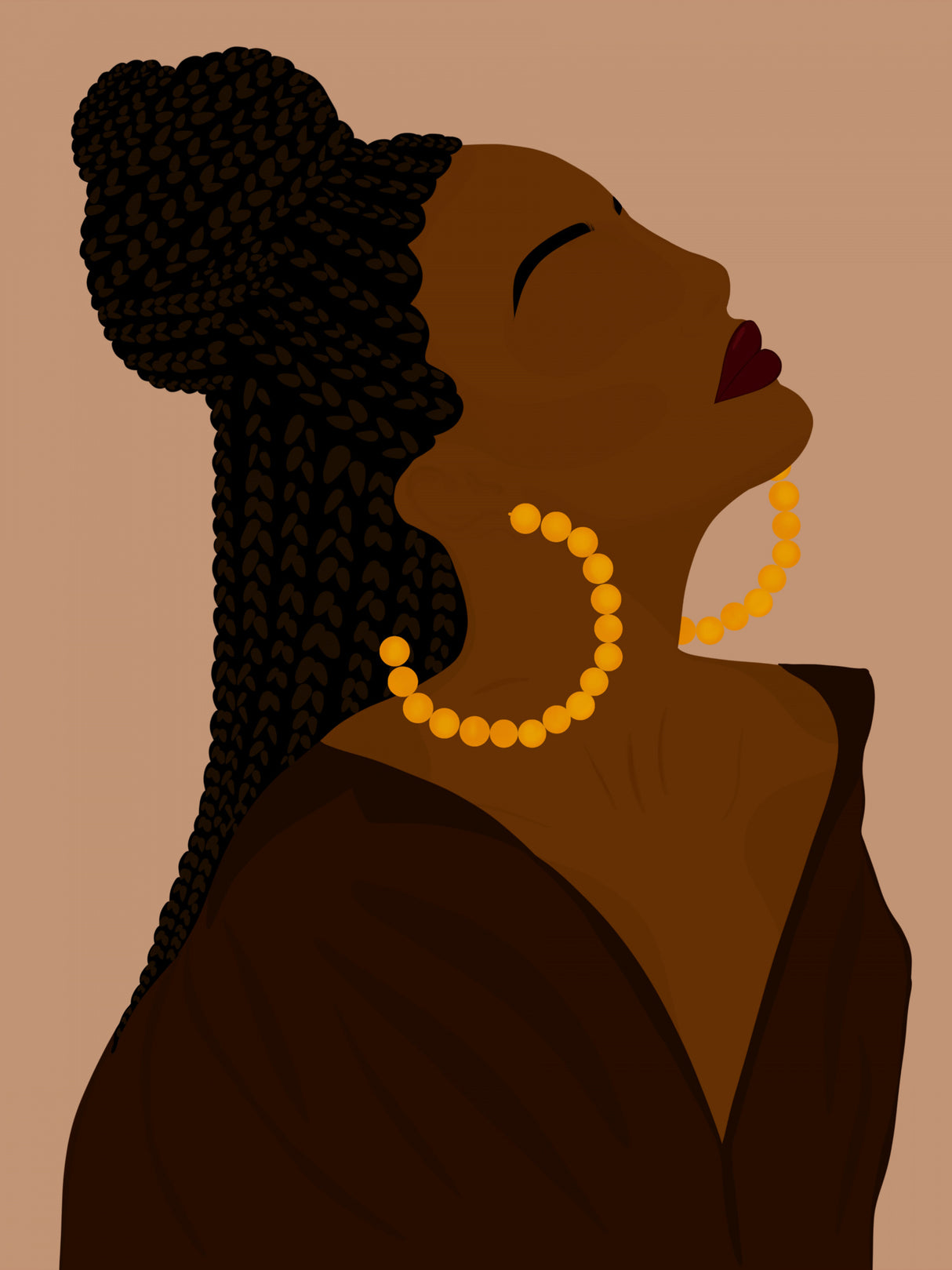 Braids Poster och Canvastavla