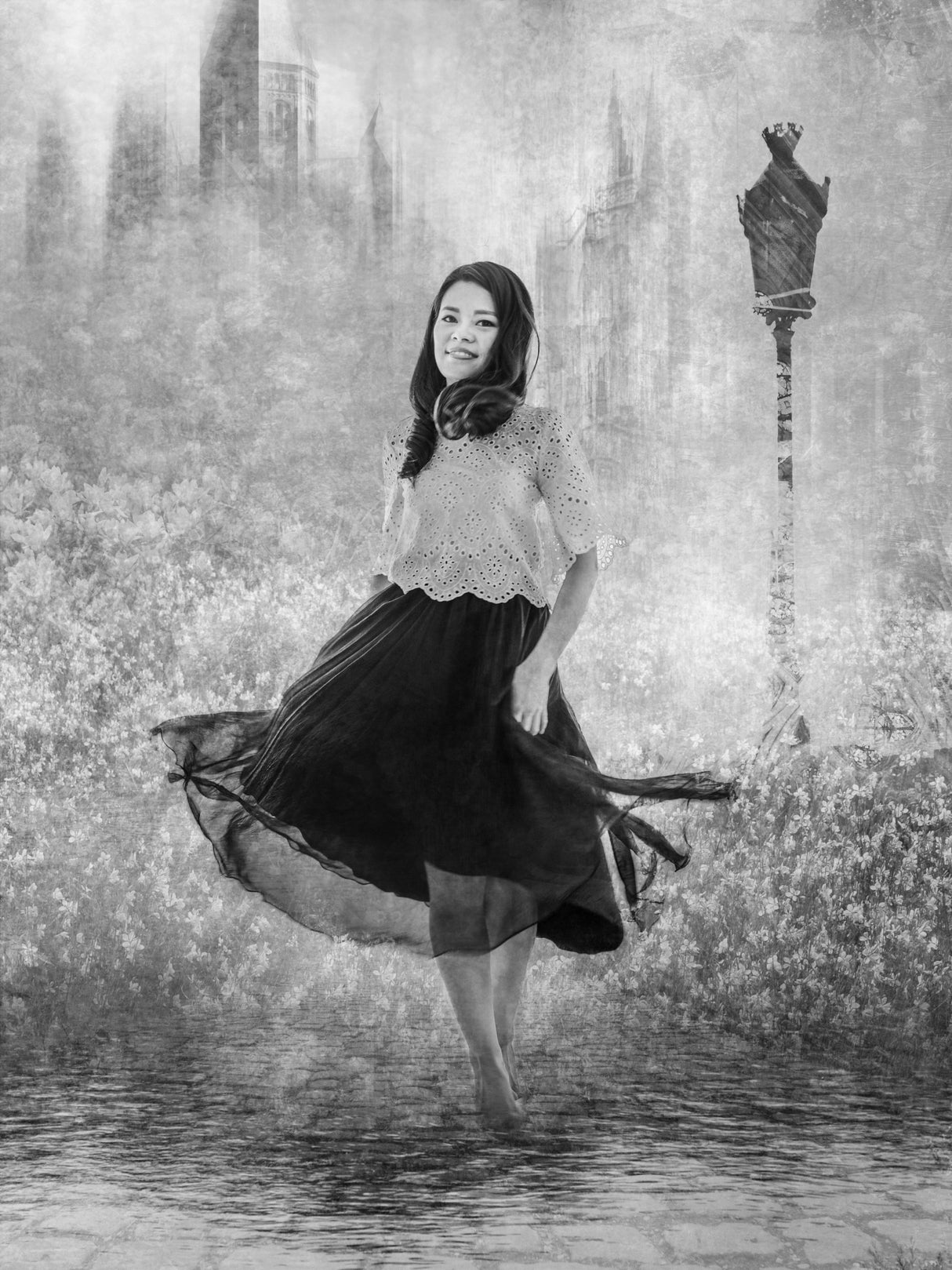 Her secret wonderland Poster och Canvastavla
