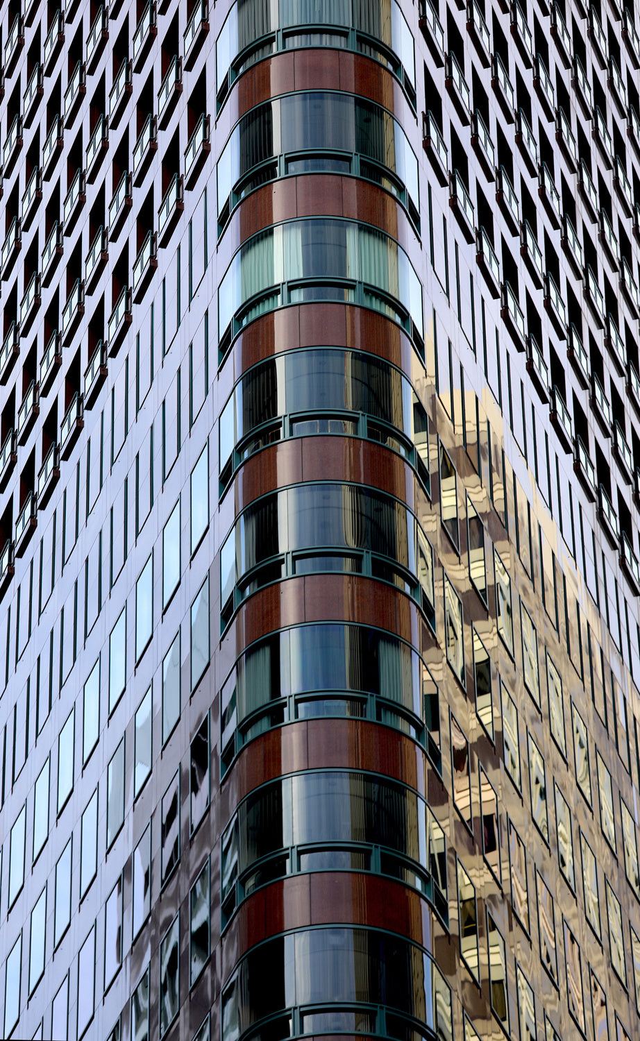 San Francisco's urban geometry Poster och Canvastavla