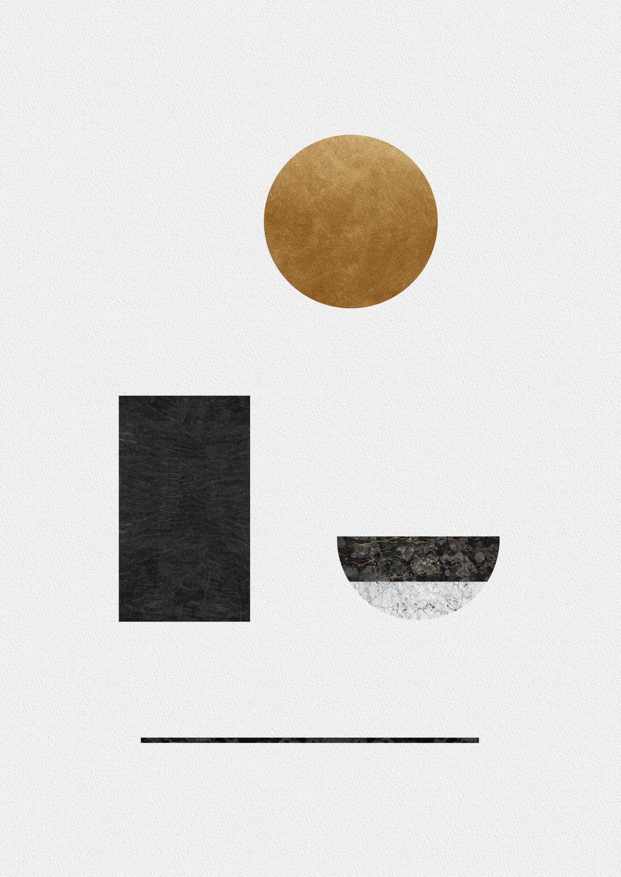 Abstract Geometric I Poster och Canvastavla