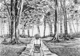 Into the Woods, Self-Portrait Poster och Canvastavla