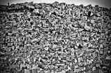 Favela Village in El Alto, La Paz, Bolivia Poster och Canvastavla