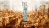 Warsaw Towers Poster och Canvastavla
