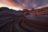 The tracks of time Poster och Canvastavla
