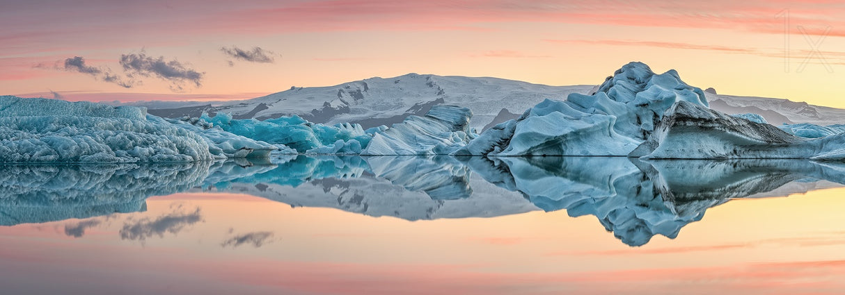 glacier lagoon Poster och Canvastavla