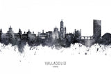 Valladolid Spain Skyline Poster och Canvastavla