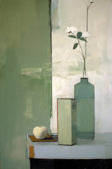 Green Still Life Poster och Canvastavla