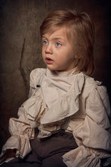 sad little boy Poster och Canvastavla