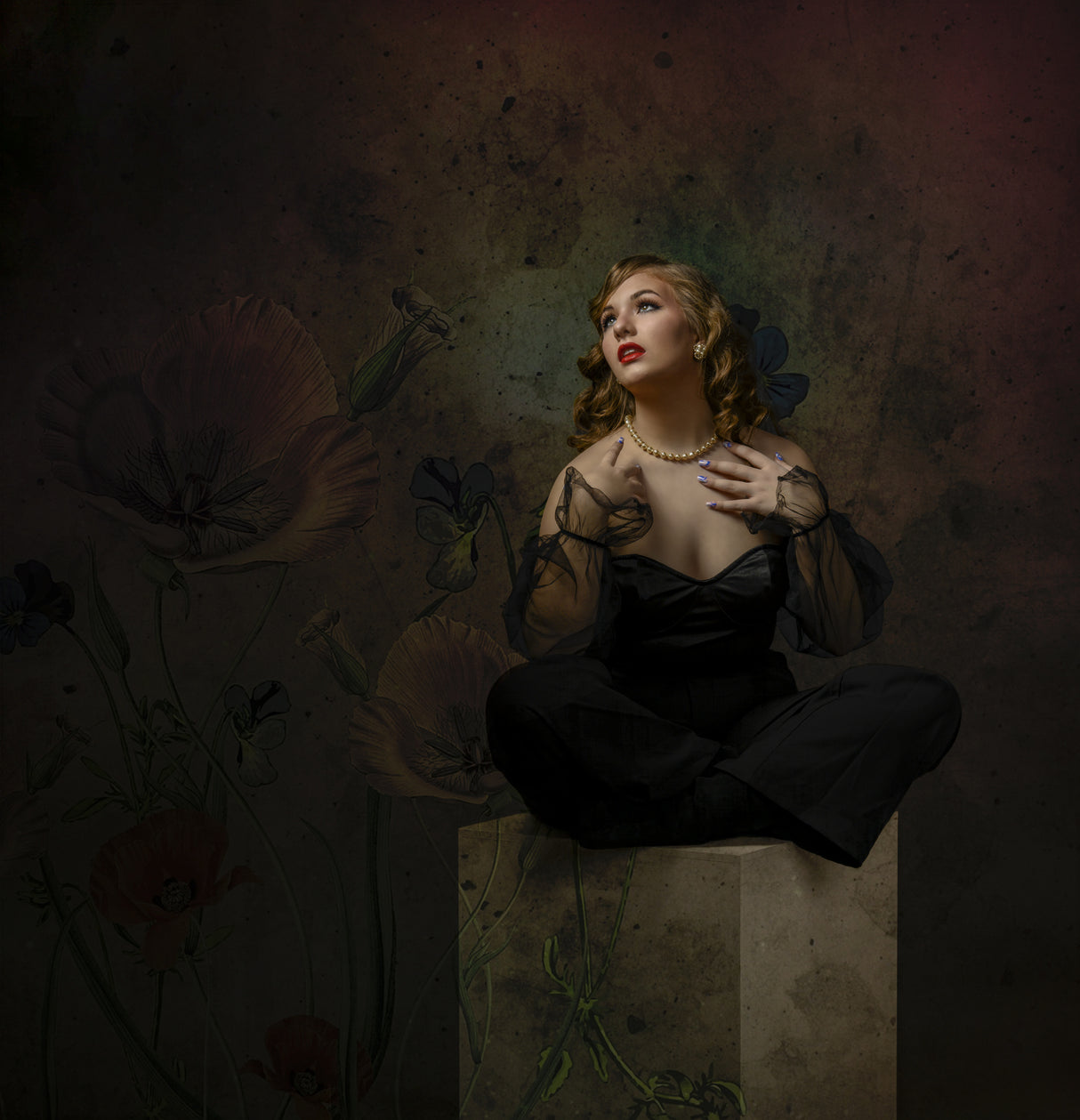 silent beauty Poster och Canvastavla