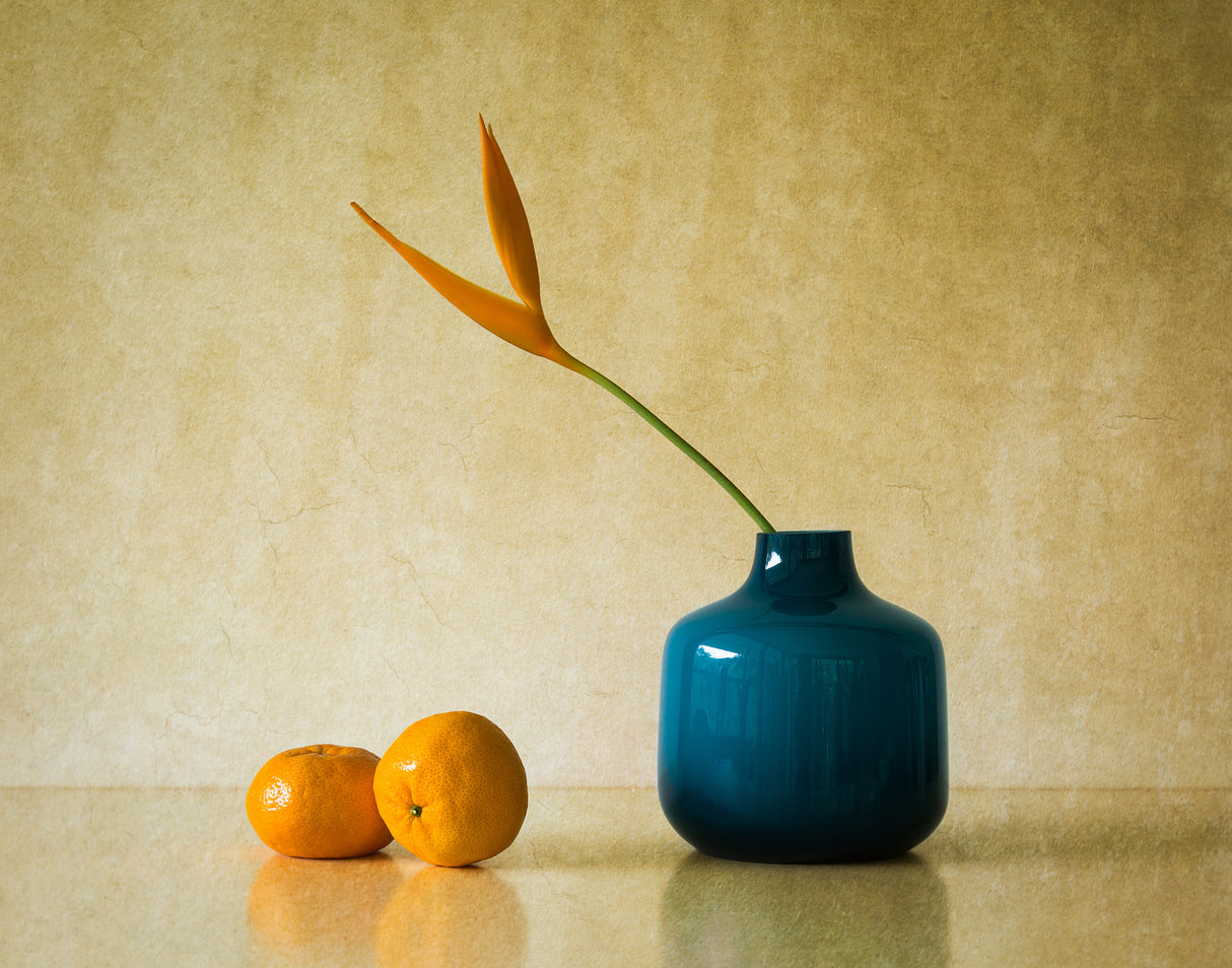 Heliconia and Mandarins Poster och Canvastavla