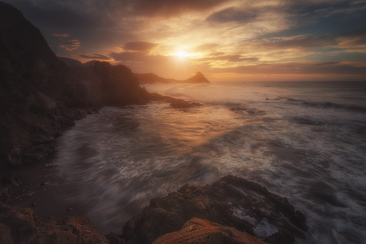 "Cala de las Sirenas I". Poster och Canvastavla