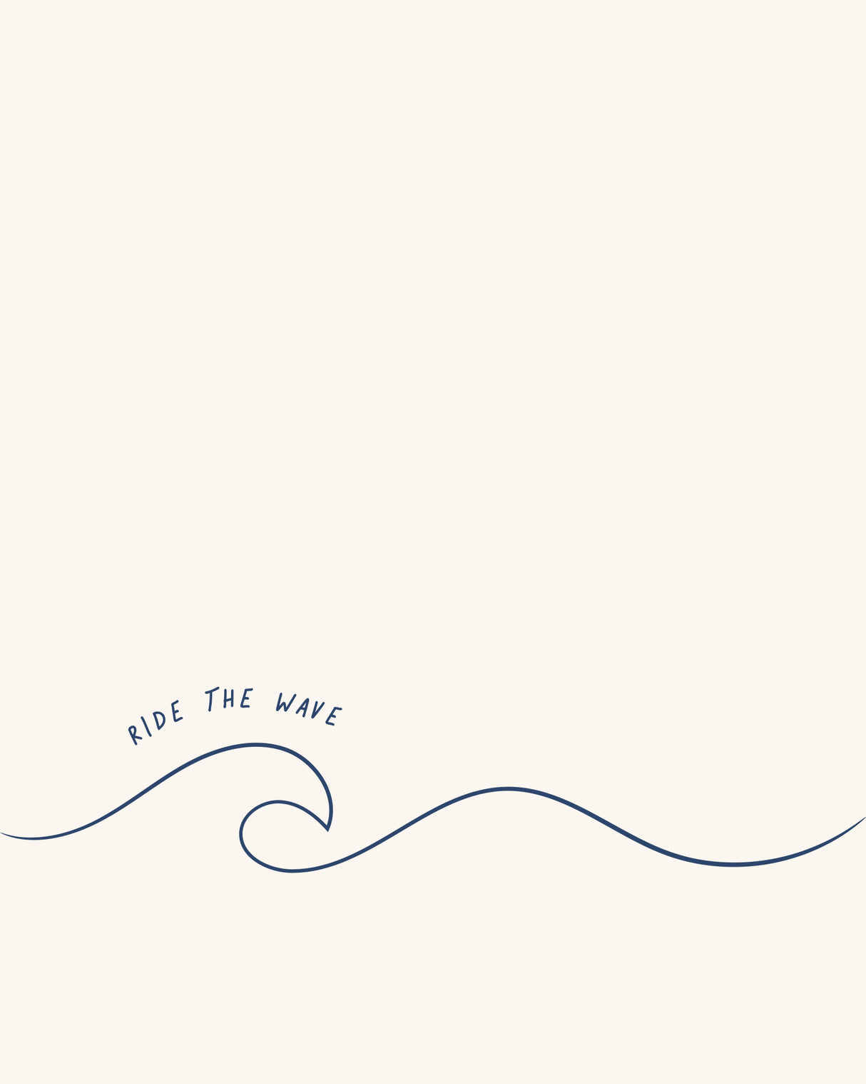 Ride The Wave Poster och Canvastavla