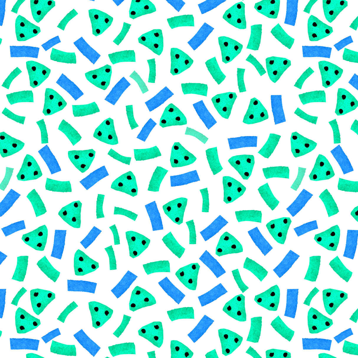 Geometric Marks Pastel Poster och Canvastavla