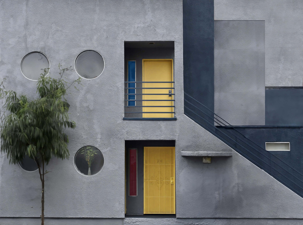 Facade - Sherman Oaks California Poster och Canvastavla