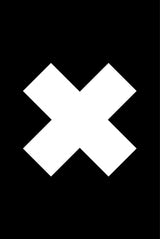 Cross Black Poster och Canvastavla