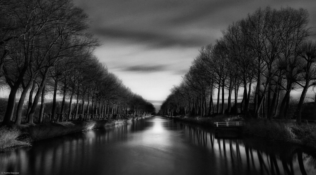 Flanders' canals are charged with magic Poster och Canvastavla