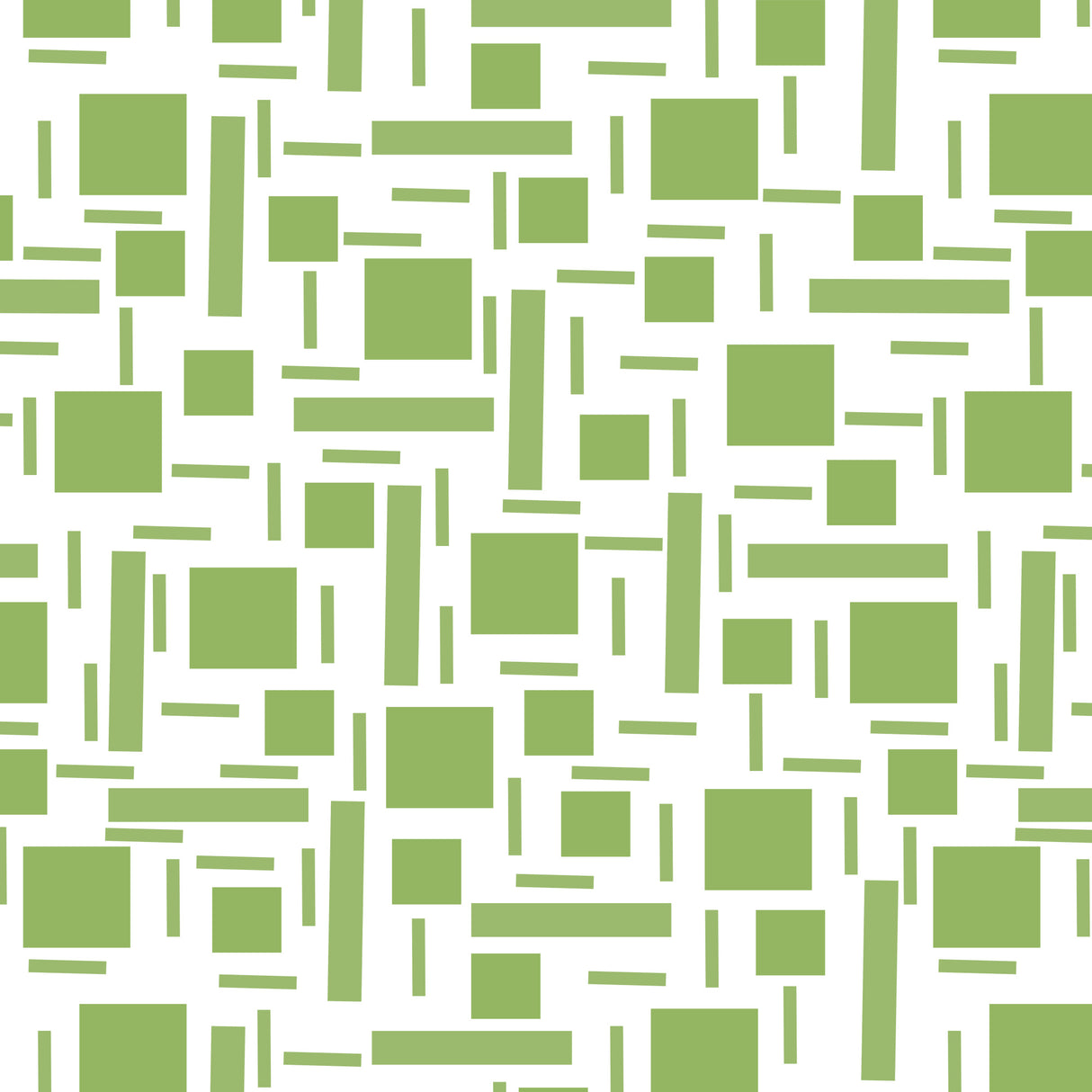 Shapely #2 Olive Geometric Abstract Poster och Canvastavla
