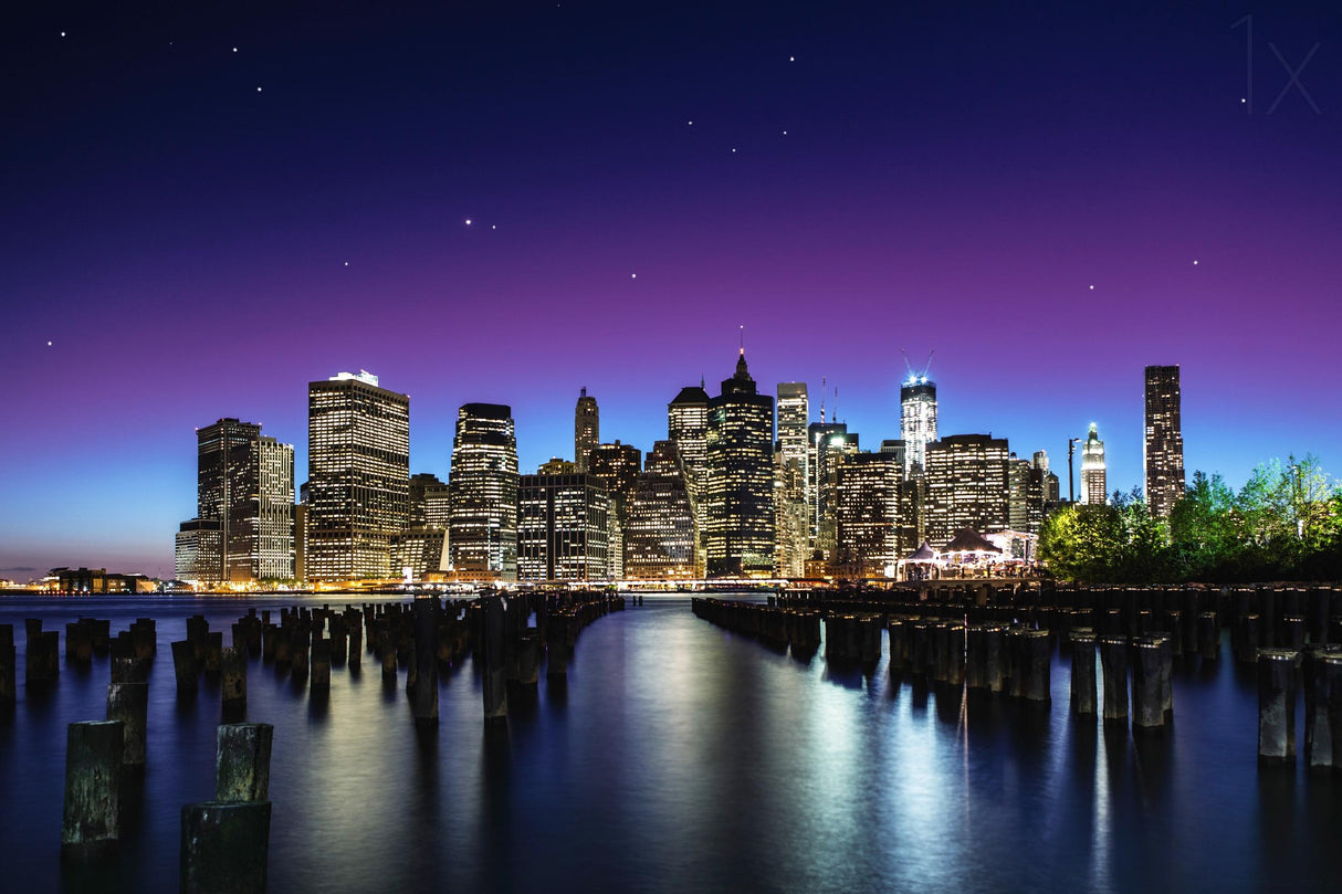 New York Sky Line Poster och Canvastavla