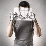 Anonymous Sketch Poster och Canvastavla