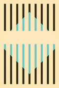 Faded Geometric #3 Poster och Canvastavla