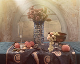 Still Life with Grapes Poster och Canvastavla