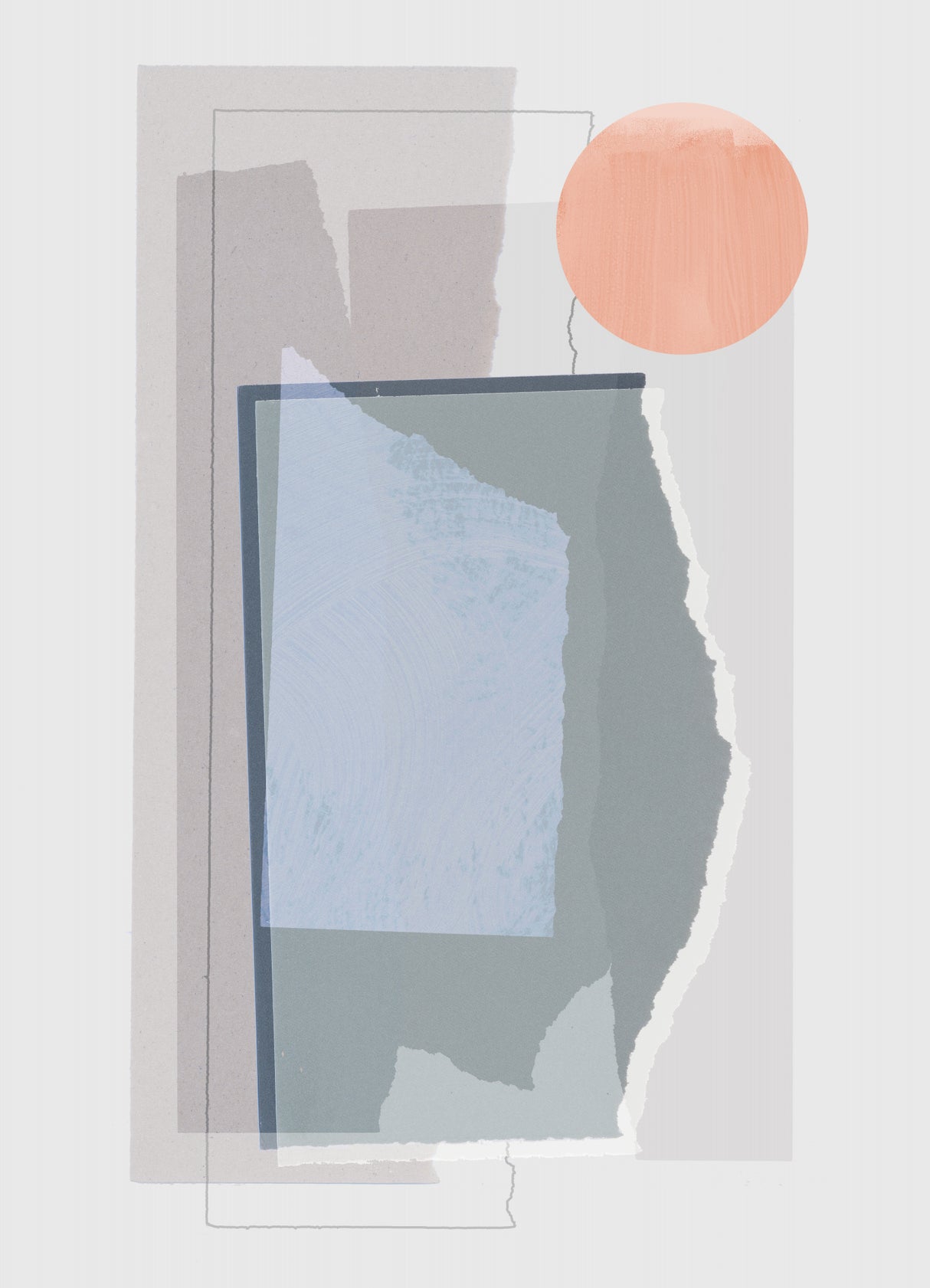 Pieces 10B Poster och Canvastavla