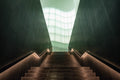Atrium stairs Poster och Canvastavla