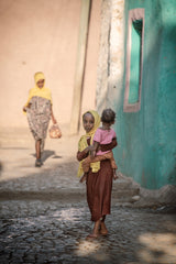 Harari street life Poster och Canvastavla