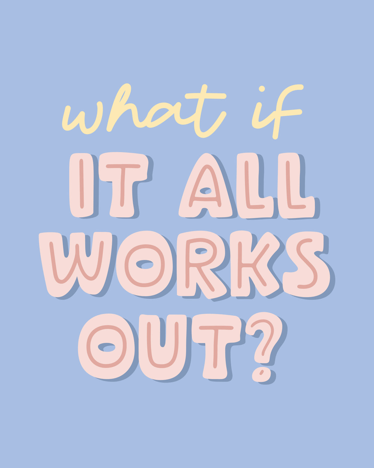 What If Poster och Canvastavla