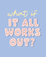 What If Poster och Canvastavla