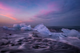 Ice and Sea Beach Poster och Canvastavla