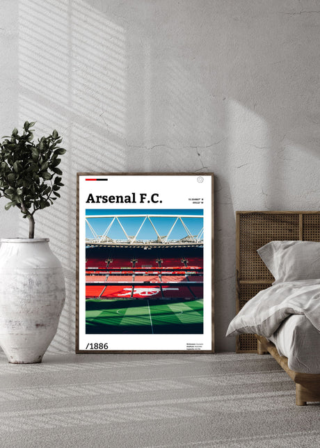Arsenal Emirates stadium poster
