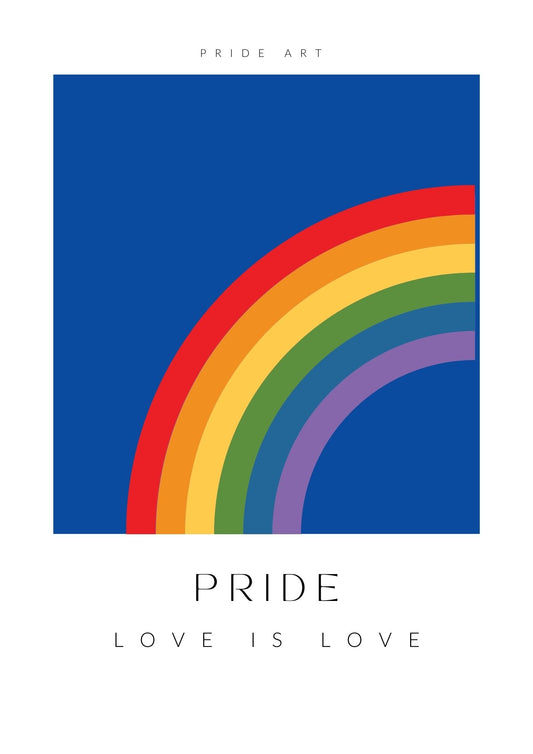 Pride Art - LOVE IS LOVE Poster